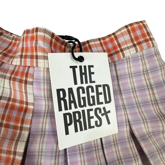 NWT The Ragged Priest Seeker Pleated Mini Skirt Y2K Academia School Girl Size XS - Picture 13 of 15